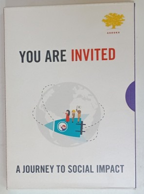 YOU ARE INVITED , A JOURNEY TO SOCIAL IMPACT , SET DE 5 CARTI , ANII &amp;#039;2000 foto
