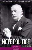 Note politice Vol.2: 1916-1917