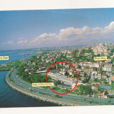 FA47-Carte Postala- TURCIA - Istanbul, Kalyon Hotel, circulata 1999