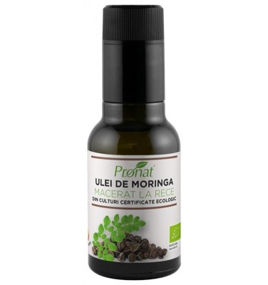 Ulei din Seminte de Moringa Presat la Rece Bio 100ml Pronat foto