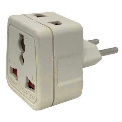 Adaptor de retea, fara impamantare, 250V, 10A, 130337 foto