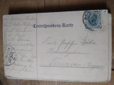 Ilustrata circulatie AustroUngaria teritori Romania Temesvar Timisora