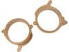 Set 2 distantiere pentru difuzoare auto, 165mm, MDF, Mercedes -