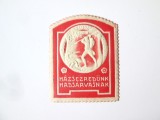 Rar! Ungaria timbru de ajutor in beneficiul regimentelor militare WWI:1914/1915/1916,dimensiuni:42 x 34 mm