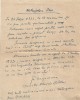 A4031N Gheorghe Ungureanu, directorul Arhivelor Statului Iași, notă de m&acirc;nă, semnată, despre Mitropolia Iași