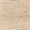 A4031N Gheorghe Ungureanu, directorul Arhivelor Statului Iași, notă de m&acirc;nă, semnată, despre Mitropolia Iași