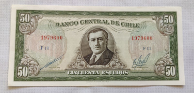 Chile - 50 Escudos (1964) foto