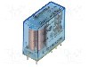 Releu electromagnetic, DPDT, 24V DC, 10A, seria {{Seria producatorului}}, FINDER - 40.62.7.024.0000