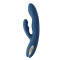 Aylin Dark Blue - Vibrator Iepuraș Re&icirc;ncărcabil, 21,5 cm