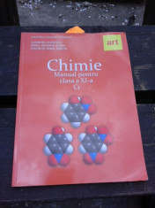 CHIMIE, MANUAL PENTRU CLASA A XIA- C1 - LUMINITA VLADESCU foto