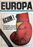 Almanah Europa nr. 6/1990, 16 pagini, format 21 x 30 cm, limba romana, coperti brosate, stare buna