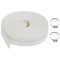 vidaXL Furtun plat, 50 m 1,5&quot; PE 151805