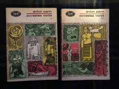 Povestea vorbii 2 volume de Anton Pann, Editura pentru literatura 1967 foto
