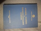 Anuarul statistic al RSR din 1987 - Carte rară - stoc epuizat &icirc;n anticariate