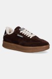 Steve Madden sneakers din piele &icirc;ntoarsă Euphoria culoarea maro, 11003591