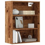 vidaXL Dulap de perete suspendat, lemn vechi, 69,5x32,5x90 cm