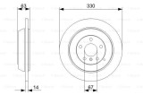BOSCH 0 986 479 330 Disc frana