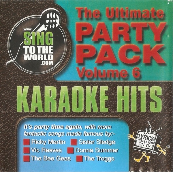 CD The Ultimate Party Pack Volume 6 (Karaoke CDG), original