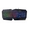 Tastatura Gaming Serioux Andor, Wired, USB, Iluminare Rainbow, PalmRest, Anti-Ghosting, Black