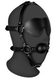 Masca Unisex Ouch "Blindfolded Head" - Negru