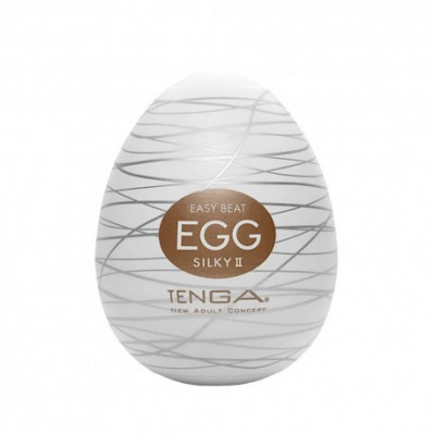 Masturbator Ou TENGA EGG SILKY II foto