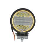 Proiector LED rotund auto 72W, 10-30V, 113x132x30 mm, Breckner Germany
