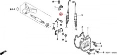 Cablu power valve 2002 Honda CR250R #6 Cod Produs: MX_NEW 14340KZ3L20HO