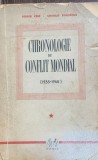 Chronologie du conflit mondial (Cronologia conflictului mondial-carte in franceza) -Roger Cere/ Charles Bousseau