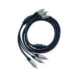 Cablu 3RCA t-t 1.5m HQ aurit