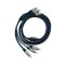Cablu 3RCA t-t 1.5m HQ aurit