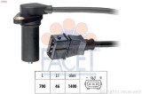 Senzor impulsuri arbore cotit Audi 80 B4, B3 Motor 1.9 TD, 1.9 TDI, lungime 700 mm, OE 028907319C