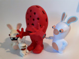 Rabbids Invasion - 3 iepurii extratereștri BlaBlaBla Bonus Mascota Crocs