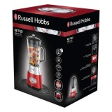 Blender Russell Hobbs Retro Red 25190-56, 800W, 1.5l, vas sticla, Rosu