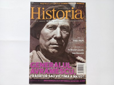Revista HISTORIA, AN XII, NR. 124, APRILIE 2012 foto