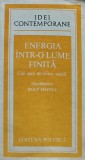 Energia intr-o lume finita - Wolf Hafele - Carte Aparuta in 1983 - Stare buna - Romana