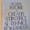 SCURTA ISTORIE A CREATIEI STIINTIFICE SI TEHNICE ROMANESTI de I.M. STEFAN, EDMOND NICOLAU , 1981