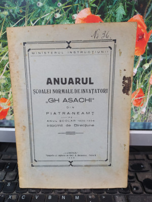 Anuarul Școalei Normale de &amp;Icirc;nvățători Gh. Asachi din Piatra Neamț 1925-1926, 147 foto