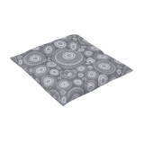 Perna pentru scaun, model mandala, Kopenpal, Poliester, Gri/Alb, 40x40x5 cm