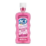 Apă de gură ACT Kids Anticarie, aromă Bubble Gum, fără zahăr și alcool, 500 ml