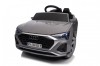 Masinuta Electrica Copii Audi SQ8, 12V, 70W, Roti Moi, Scaun Tapitat, Gri