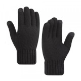 Manusi De Iarna Tactile Dama Techsuit ST0015, Marime 17cm, Negre