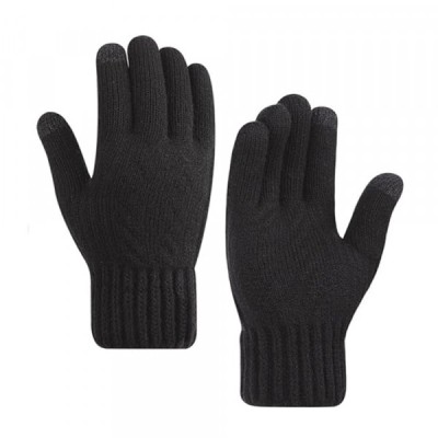 Manusi De Iarna Tactile Dama Techsuit ST0015, Marime 17cm, Negre foto