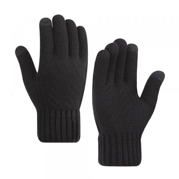 Manusi De Iarna Tactile Dama Techsuit ST0015, Marime 17cm, Negre