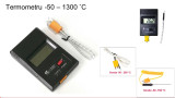 Termometru digital cu sonda -50 - 1300 C