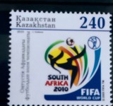 Kazahstan 2010 fotbal Cupa Mondială Africa de Sud, serie 1v neștampilată
