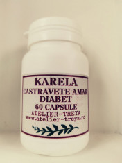 Karela/Castravete amar-60 capsule/1000mg/capsula foto