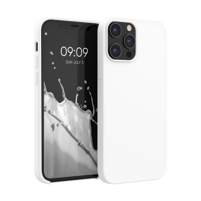 Husa pentru Apple iPhone 12 Pro Max, Silicon, Alb, 52644.02 foto