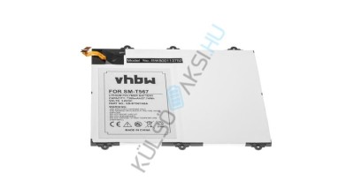 &amp;Icirc;nlocuire baterie tabletă VHBW pentru Samsung GH43-04535A, EB-BT567ABA - 6000 mAh 3,8 V Li-polimer foto