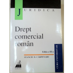 DREPT COMERCIAL ROMAN EDITIA A III-A REVIZUITA-STANCIU D.CARPENARU
