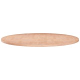 Cumpara ieftin Blat de masa rotund, &Oslash;60x1,5 cm, lemn masiv stejar netratat